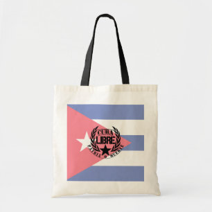 Bolso De Tela Laureles de Cuba Libre Motto