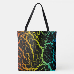 Bolso De Tela Lava espacial craqueada - ROYCB de calor