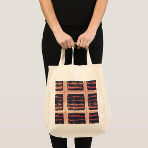 Bolso De Tela Lava Stripe Eco Grocery Tote