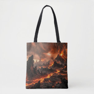 Bolso De Tela Lava Volcánica