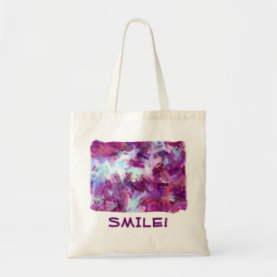 BOLSO DE TELA LAVANDA