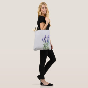 Bolso De Tela Lavanda