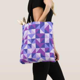Bolso De Tela Lavender Chevrons Shuffle