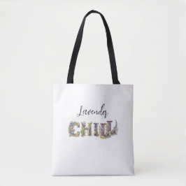 Bolso De Tela Lavender Chill