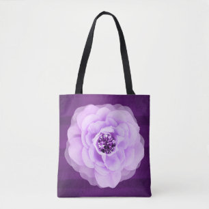 Bolso De Tela Lavender Diamond Rosa Purple Grunge