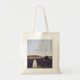 Bolso De Tela Lavender Ghost