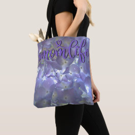 Bolso De Tela Lavender Hydrangeas