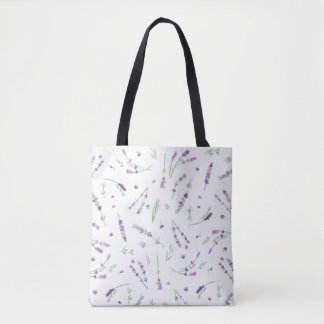 Bolso De Tela Lavender Tote Bag