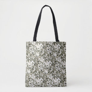 Bolso De Tela LavishlyOn Original Winter White Camo