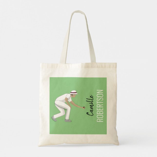 Bolso De Tela Lawn Bowls (Reverso)