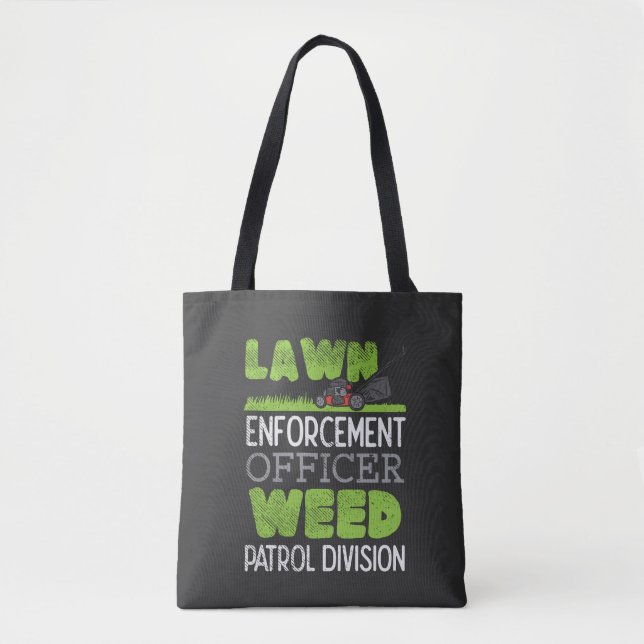 Bolso De Tela Lawn Mower (Anverso)