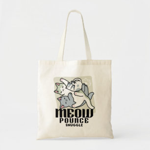 Bolso De Tela Laze Furr Days - Diseño de gatos perezosos