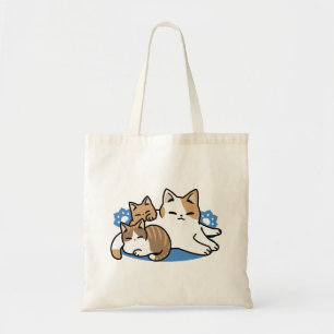 Bolso De Tela Laze Furr Days - Diseño de gatos perezosos