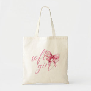 Bolso De Tela Lazo de agua rosa para chica suave – Coqueta linda