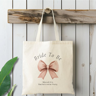 Bolso De Tela Lazo de Coqueta Rosa para Fiesta de Boda