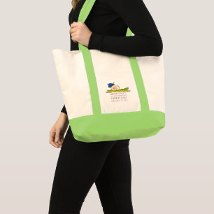 Bolso De Tela Lazy Butterfly