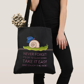 Bolso De Tela Lazy Butterfly