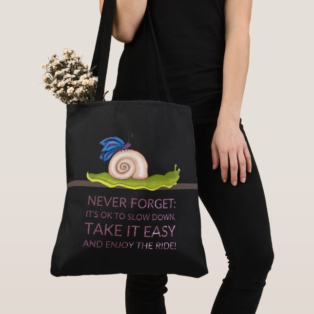 Bolso De Tela Lazy Butterfly (Detalle)