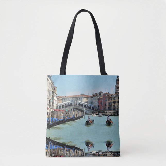 Bolso De Tela ldp RIALTO BRIDGE - Venecia - Canal Grande (Anverso)