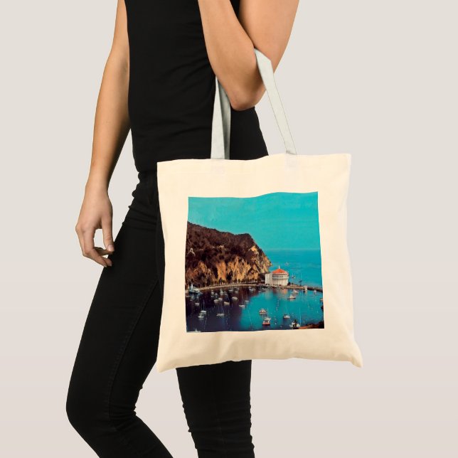 Bolso De Tela ldp SANTA CATALINA ISLAND - puerto - (Anverso (producto))
