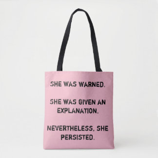 Bolso De Tela Le advirtieron