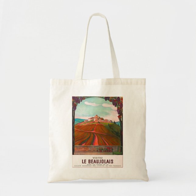BOLSO DE TELA LE BEAUJOLAIS (Frente)