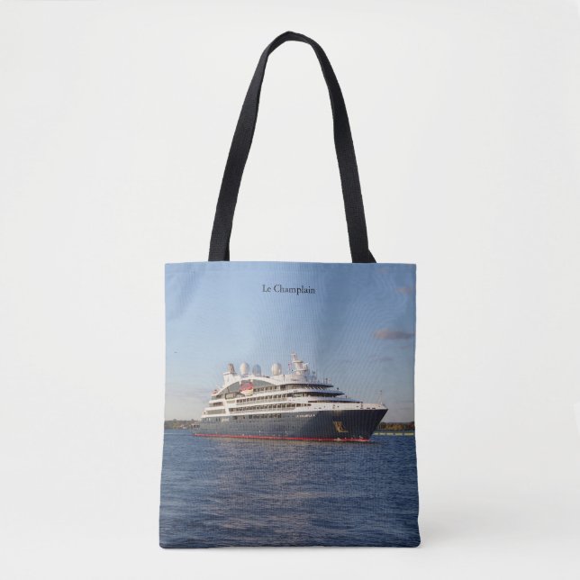 Bolso De Tela Le Champlain por todas partes (Anverso)