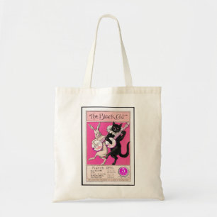Bolso De Tela Le Chat Noir