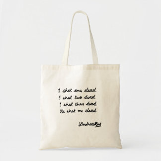 Bolso De Tela Le disparé a uno hasta matarlo