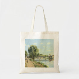 Bolso De Tela Le Pont Du Chemin De Fer Camille Pissarro