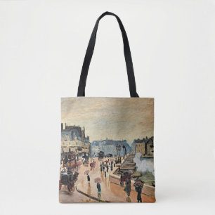Bolso De Tela Le Pont Neuf por Claude Monet