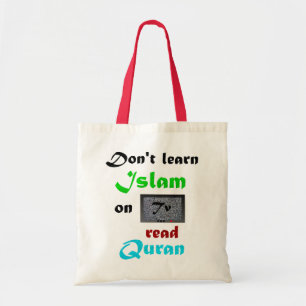 Bolso De Tela Lea el Quran para aprender Islam