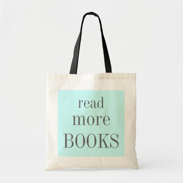 Bolso De Tela Lea más libros (Frente)