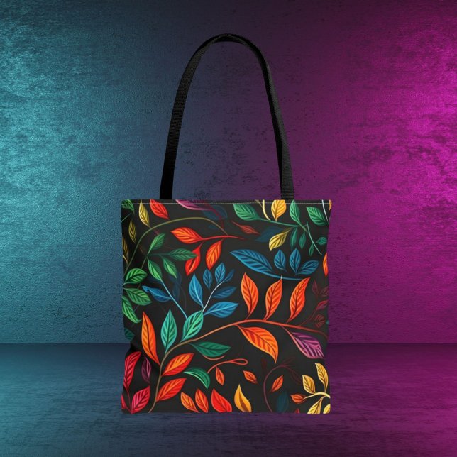 Bolso De Tela Leaf Design Lge Tote Bag (Subido por el creador)