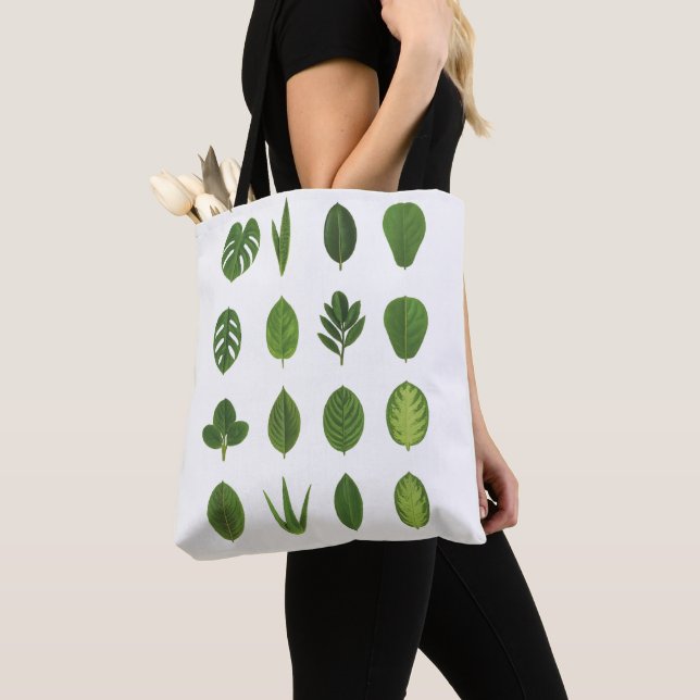 Bolso De Tela Leaf it to Nature (Detalle)
