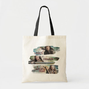 Bolso De Tela Lealtad, honor, un corazón dispuesto
