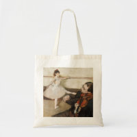Lección de danza Edgar Degas. Impresionismo vintag