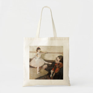 Bolso De Tela Lección de danza Edgar Degas. Impresionismo vintag