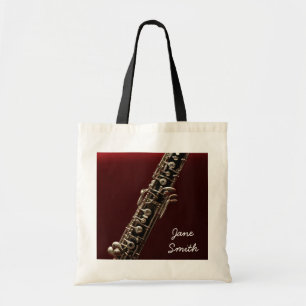 Bolso De Tela Lección musical de nombre personalizado de instru