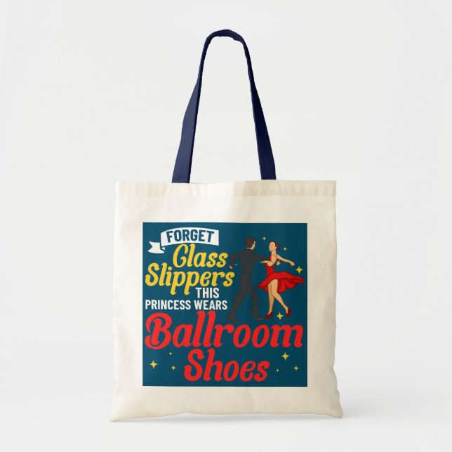 Bolso De Tela Lecciones de bailarina de música principiante bail (Frente)