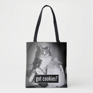 Bolso De Tela Leche de gato de jug