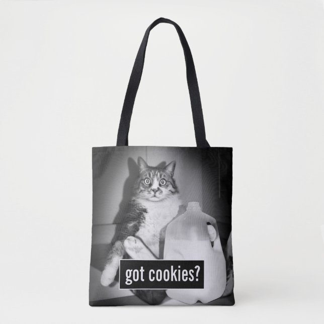 Bolso De Tela Leche de gato de jug (Anverso)
