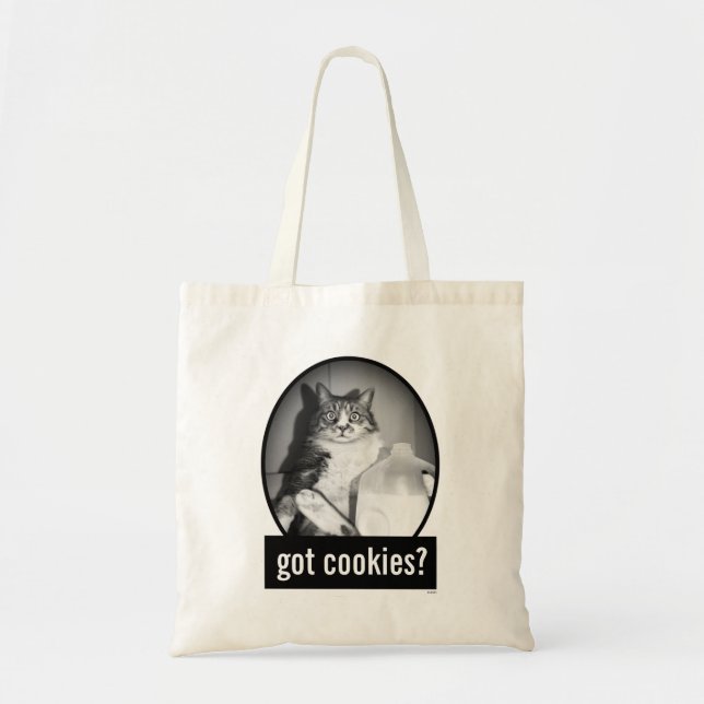 Bolso De Tela Leche de gato de jug (Frente)