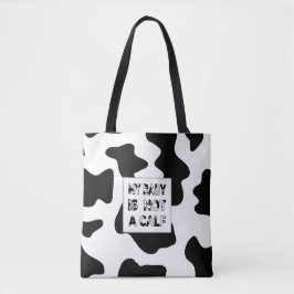 Bolso De Tela Leche de vaca