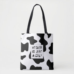 Bolso De Tela Leche de vaca