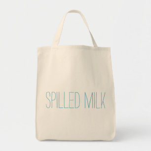 Bolso De Tela Leche derramada