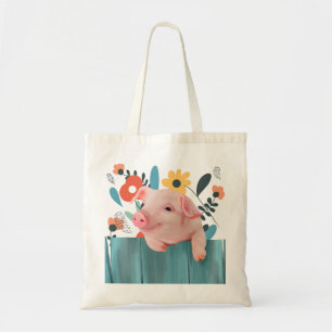 Bolso De Tela Lechón acogedor Animales para bebés