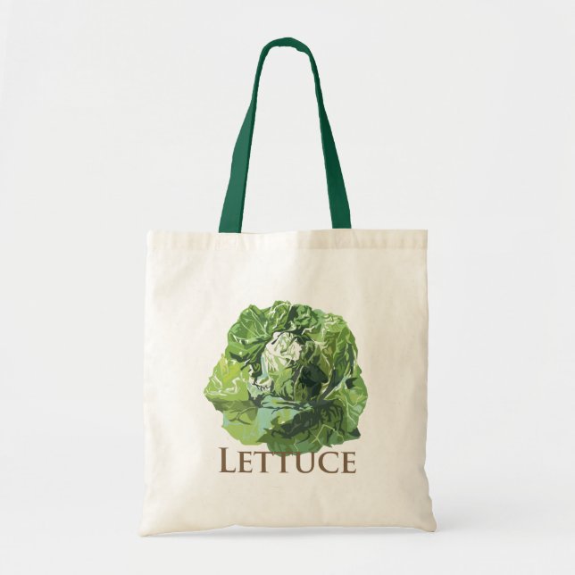 Bolso De Tela Lechuga frondosa (Frente)