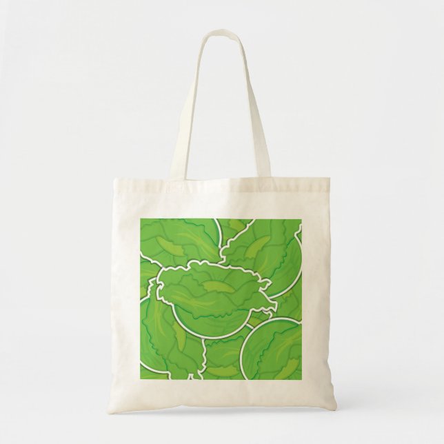 Bolso De Tela Lechuga funky (Frente)