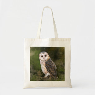 Bolso De Tela Lechuza Barn Occidental - Arte de pintura acuarela